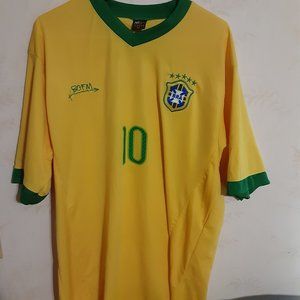 3G Sport Men's Brasil Soccer Jersey in Size GG/XL